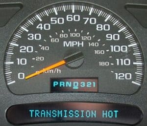 transmission hot warning on gauge cluster - Transmission Cooler Guide