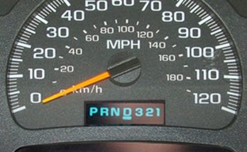 transmission hot warning on Chevy gauge cluster