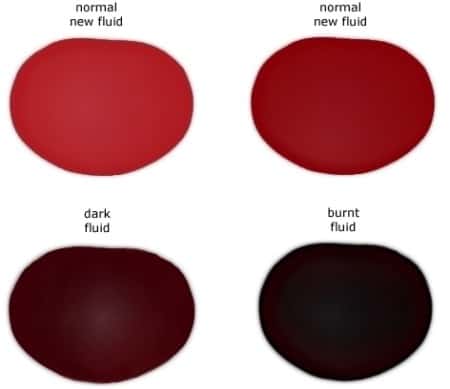 Transmission Fluid Color Comparison - Transmission Cooler Guide