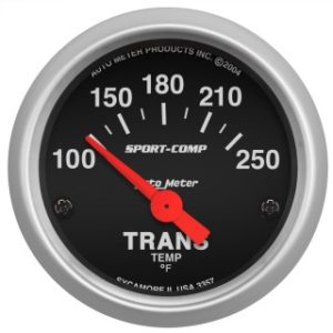 Autometer sport comp 3357 transmission temp gauge - Best transmission temperature gauges - Transmission Cooler Guide 