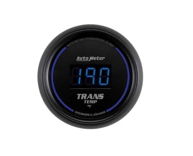 Auto Meter Cobalt 6949 Digital Transmission Temperature Gauge ...