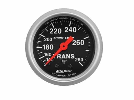 Auto Meter Sport Comp 3351 Transmission Temperature Gauge