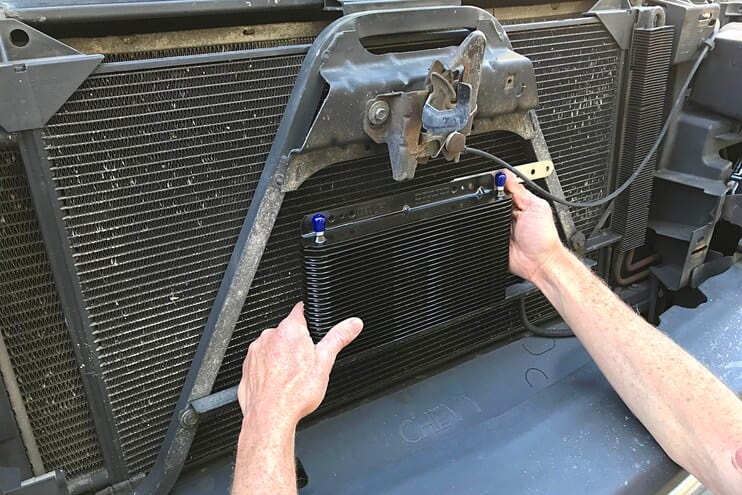 B&M 70264 SuperCooler Transmission Cooler Installation