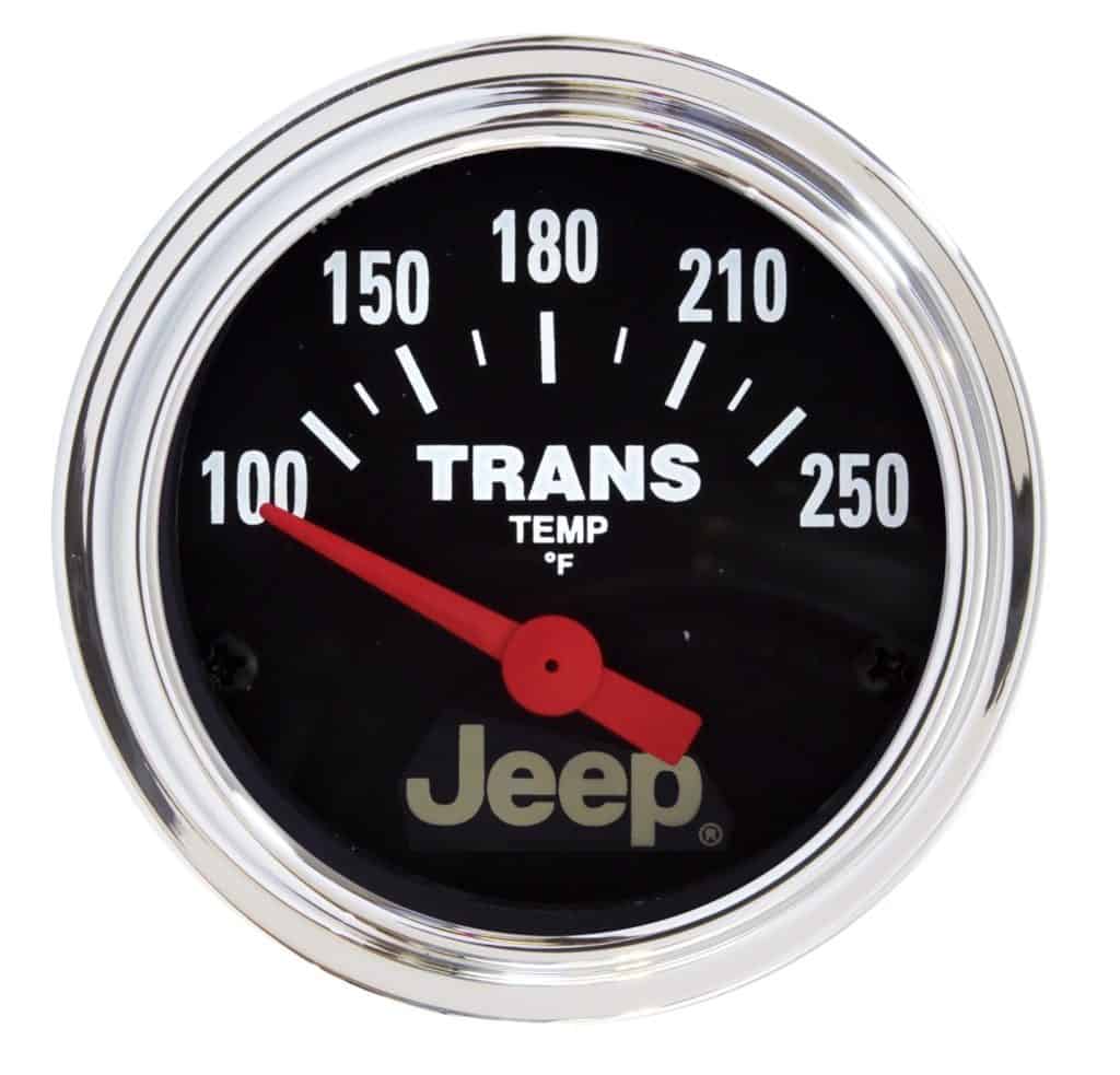 Autometer Jeep transmission temp gauge - transmission cooler guide 
