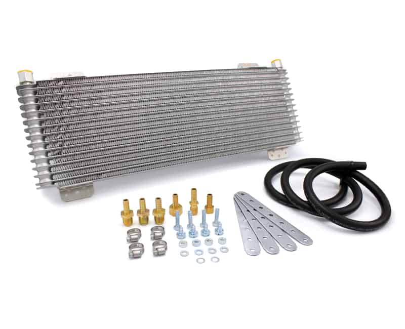 Transmission Oil Cooler Low Pressure Drop For 40,000 GVW Max