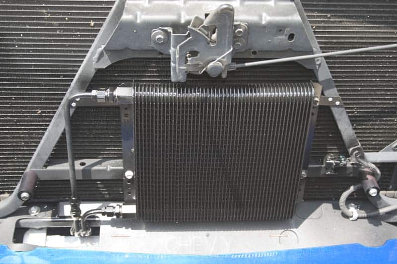 B&M 70274 SuperCooler on Silverado - Transmission Cooler Guide