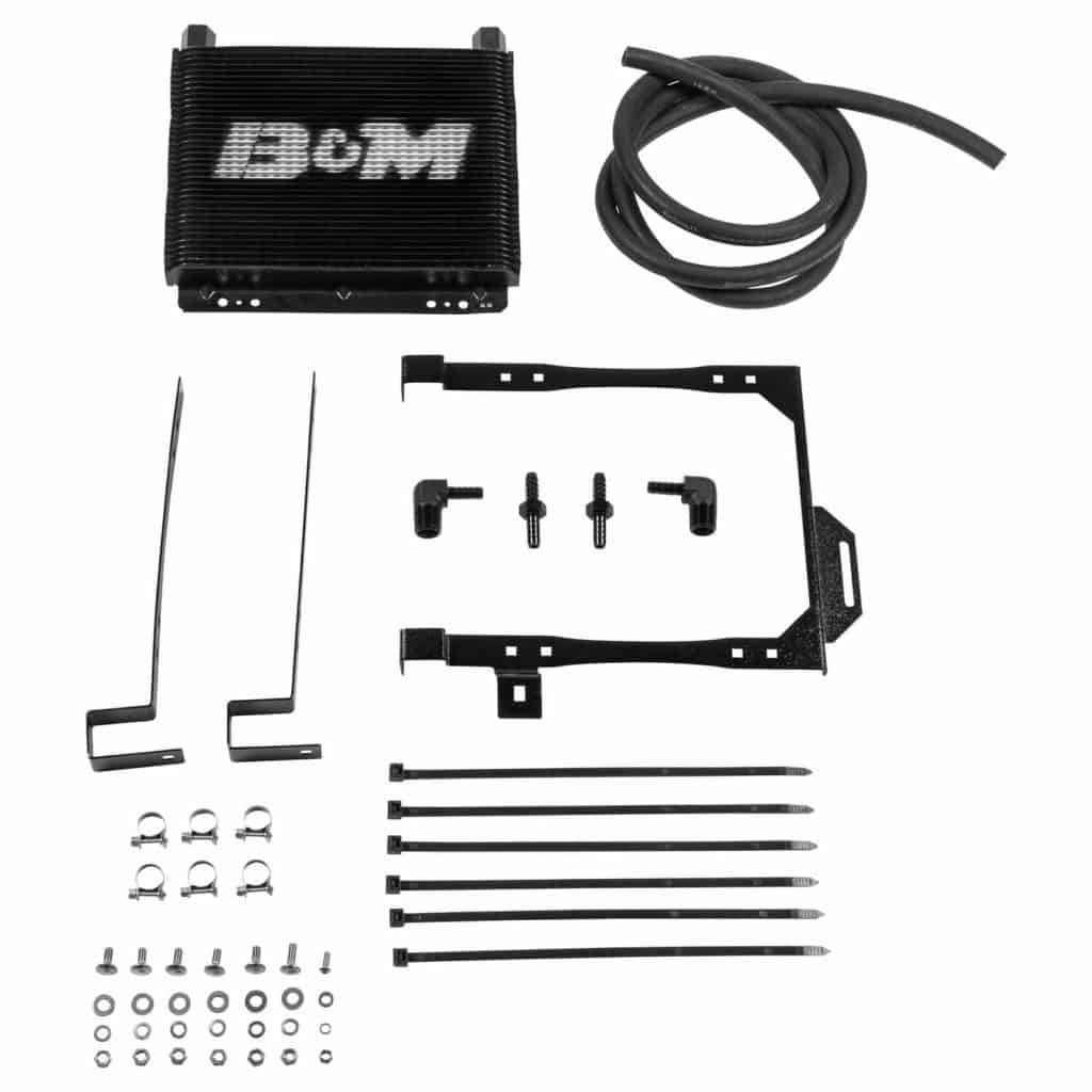 B&M 70291 Wrangler JK transmission cooler and installation kit