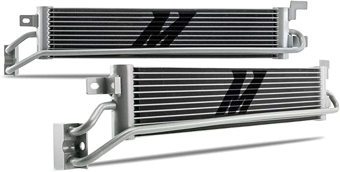 Mishimoto MMTC-JL-18SL transmission cooler for 2018+ Jeep Wrangler